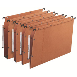 Paquet de 25 dossiers suspendus ULTIMATE en kraft 240g pour armoire, d