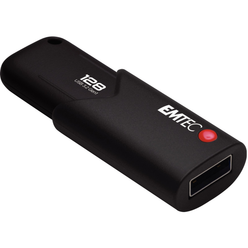 Clé USB 3.2 Emtec CLICK SECURE 128 Go