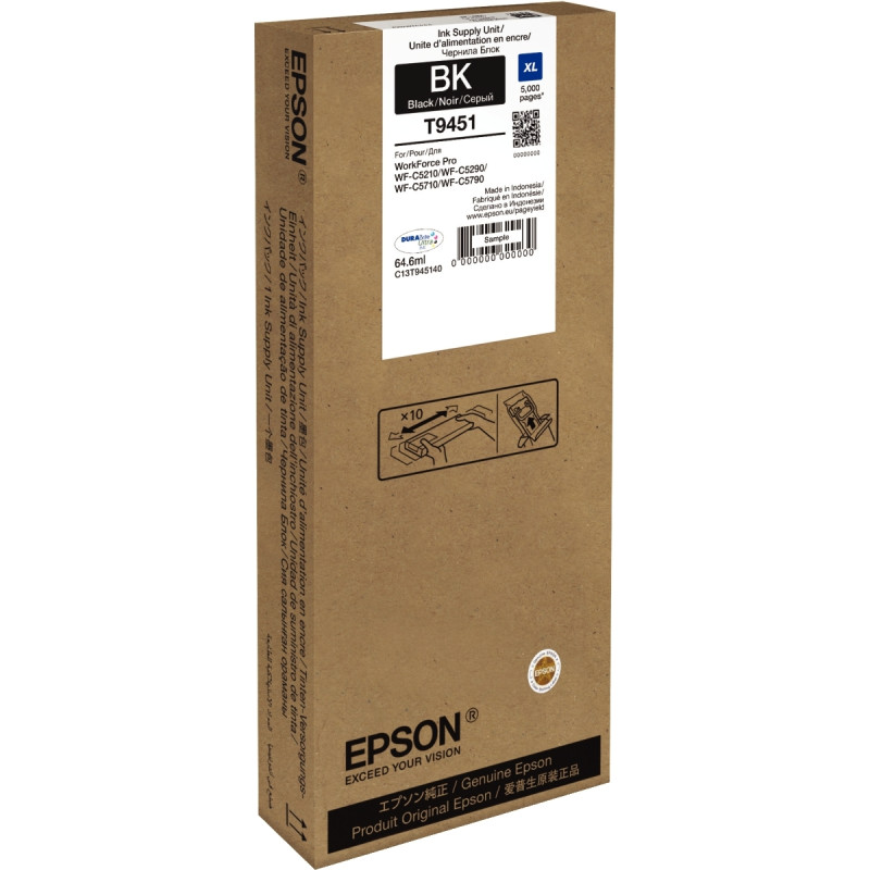 Epson T945140 cartouche jet d'encre noire très haute capacité authenti