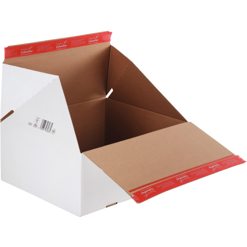 Paquet de 10 boites d'expédition aller/retour 38,9x32,4x16cm