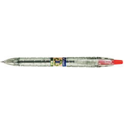 Stylo bille B2P Ecoball 10 rouge