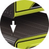 Module 5 tiroirs SMOOVE noir/arlequin