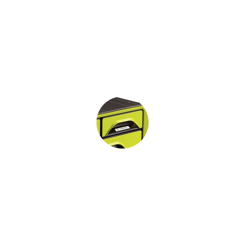 Module 5 tiroirs SMOOVE noir/arlequin