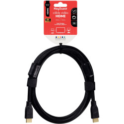 Cordon HDMI 1.4 1,50m noir