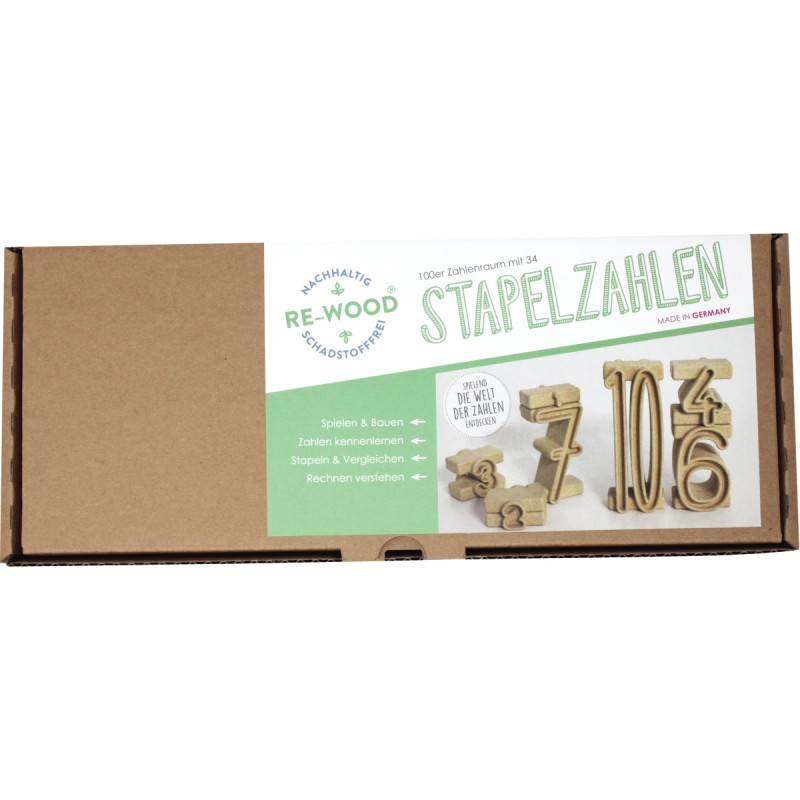 Boite de 34 chiffres à empiler