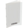 Piqûre 140 pages CONQUERANT, A4, seyès, couv PP incolore
