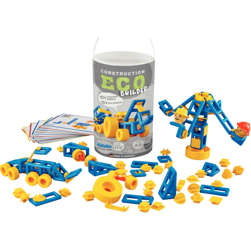 Baril de 92 pièces Eco builder MOBILO