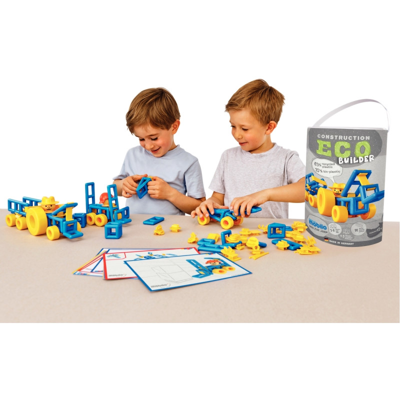 Baril de 92 pièces Eco builder MOBILO