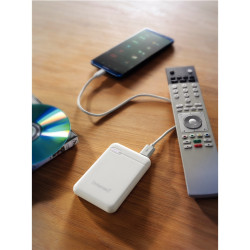 Batterie de secours Intenso XS 5000 mAh blanche