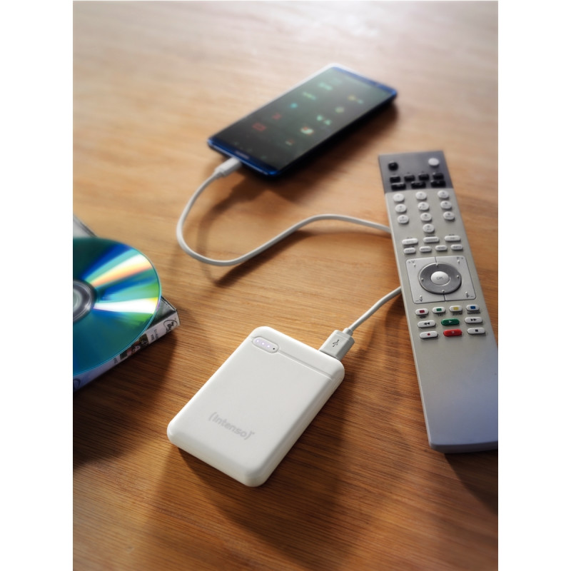 Batterie de secours Intenso XS 5000 mAh blanche