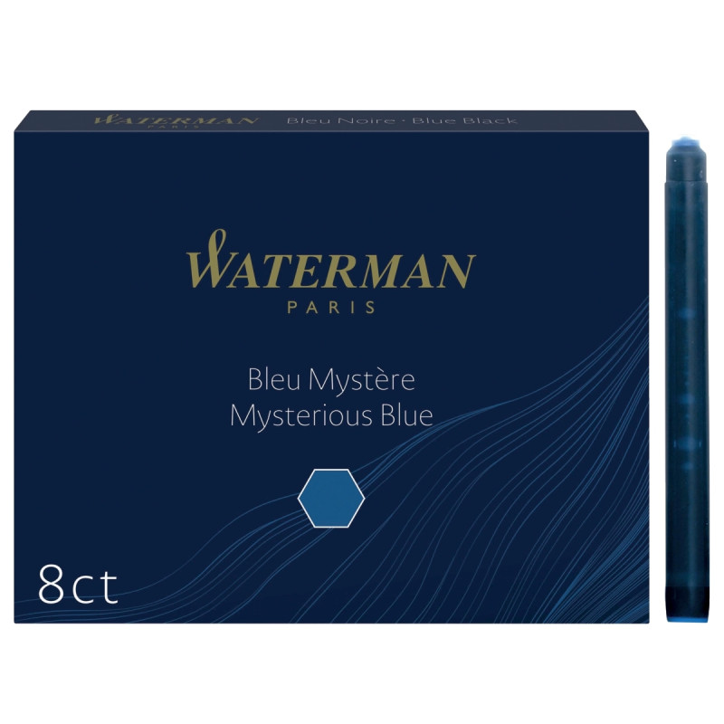Étui de 8 cartouches standard bleues et noires