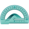 Blister rapporteur 180° 12cm incassable