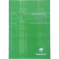 Cahier de bord de l'élève, réglure spéciale à colonnes, 40 pages forma