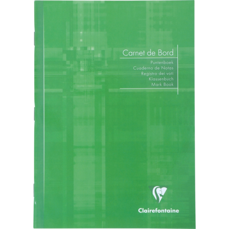 Cahier de bord de l'élève, réglure spéciale à colonnes, 40 pages forma