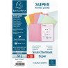 Paquet de 30 sous-chemises 60g format 22x31 cm coloris assortis