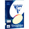 Paquet de 50 feuilles format A4 160g ivoire CLAIREFONTAINE