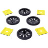 Set de 4 roues magnétiques + accessoires