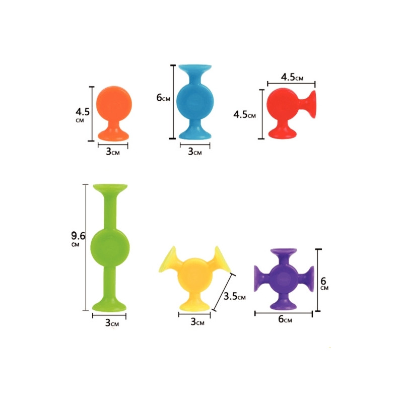 Boîte de 36 ventouses SPOP en silicone