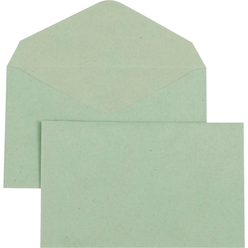 Boîtes de 500 enveloppes élection 80g vertes