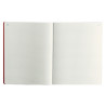 Piqûre de 80 pages folioté 5x5 format 32 x 25 cm