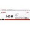 Canon 055H cartouche laser jaune haute capacité authentique