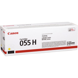 Canon 055H cartouche laser jaune haute capacité authentique