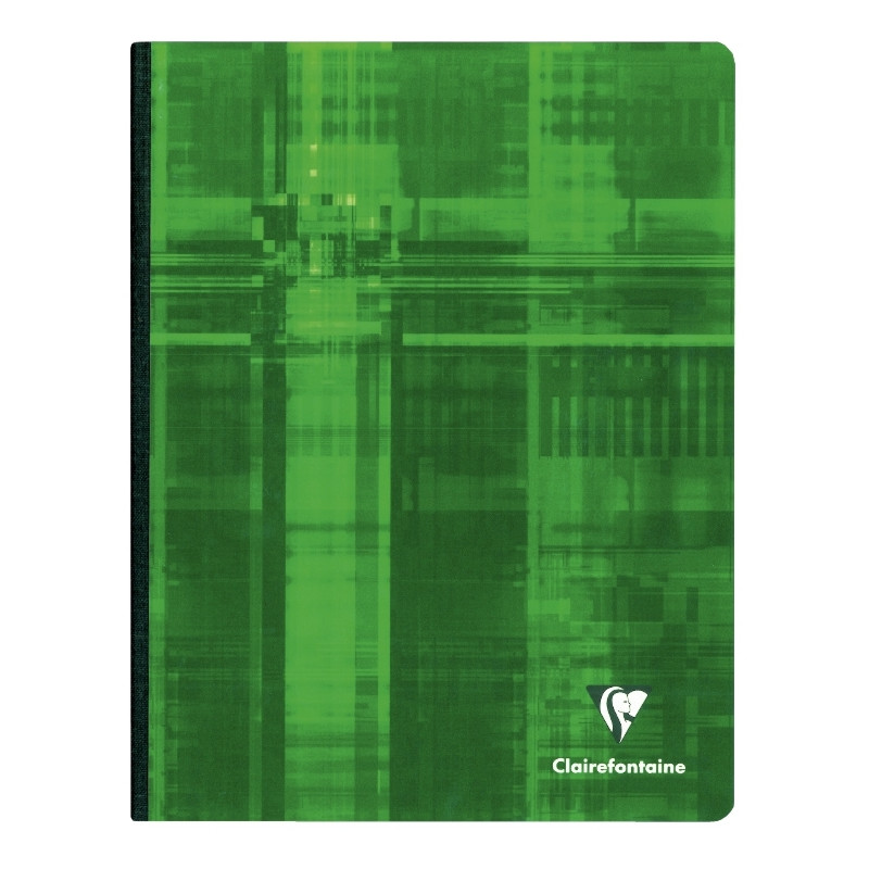 Brochure 192 pages CLAIREFONTAINE, format 17x22 cm, quadrillé 5x5, pap
