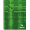 Brochure 192 pages CLAIREFONTAINE, format 17x22 cm, quadrillé 5x5, pap