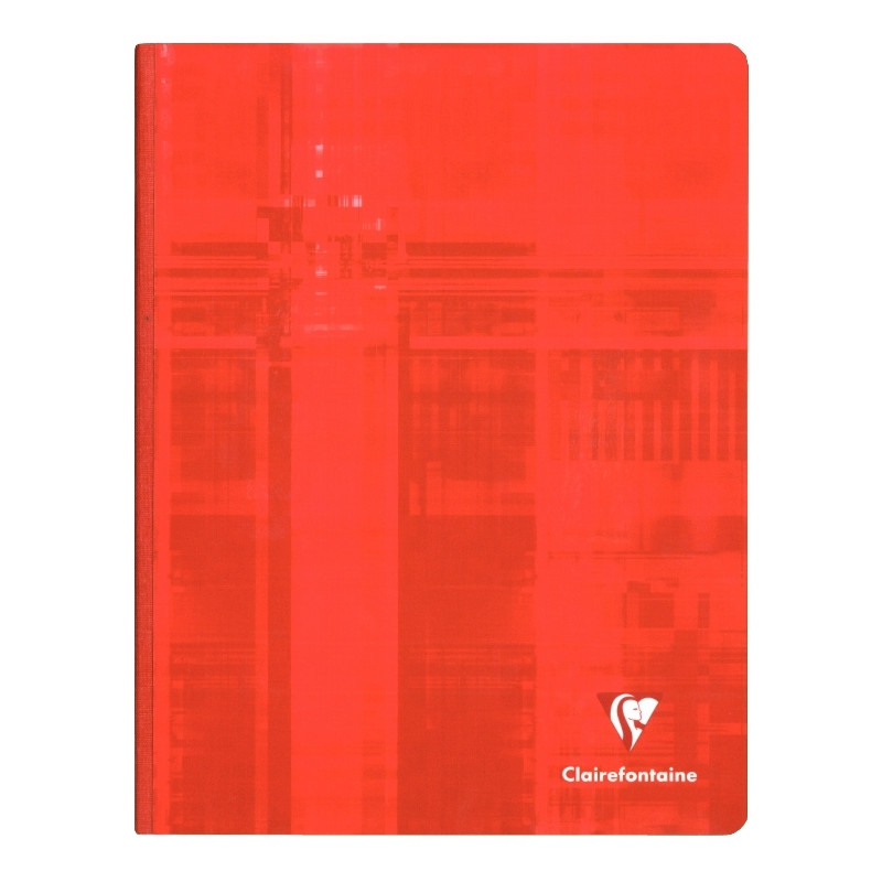 Brochure 192 pages CLAIREFONTAINE, format 17x22 cm, quadrillé 5x5, pap