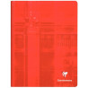 Brochure 192 pages CLAIREFONTAINE, format 17x22 cm, quadrillé 5x5, pap