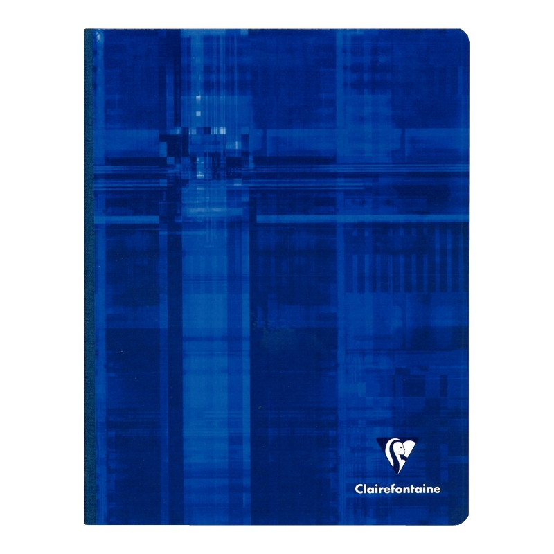 Brochure 192 pages CLAIREFONTAINE, format 17x22 cm, quadrillé 5x5, pap