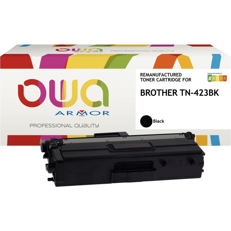 OWA cartouche laser noire haute capacité remanufacturée compatible Bro