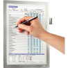 Cadre d'affichage Duraframe Magnetic Note A4 argent
