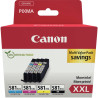 Canon 581XXL lot 4 cartouches encre NCMJ très haute capacité authentiq