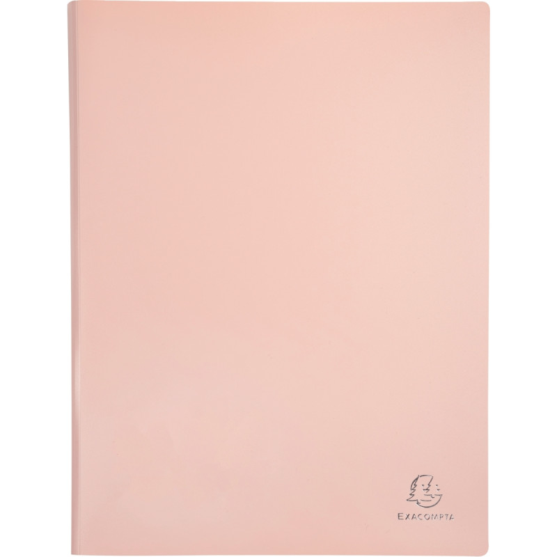 Protège-documents AQUAREL 80 vues en polypropylène, coloris assortis