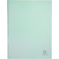 Protège-documents AQUAREL 80 vues en polypropylène, coloris assortis