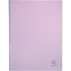 Protège-documents AQUAREL 80 vues en polypropylène, coloris assortis