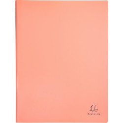 Protège-documents AQUAREL 80 vues en polypropylène, coloris assortis