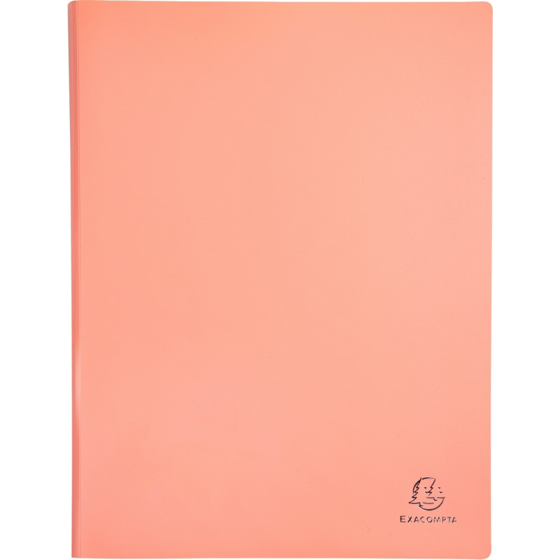 Protège-documents AQUAREL 80 vues en polypropylène, coloris assortis