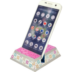 Support en bois pour téléphone portable