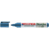 Marqueur permanent Edding 21 pointe ogive bleu