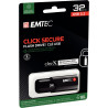 Clé USB 3.2 Emtec CLICK SECURE 32 Go
