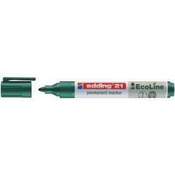 Marqueur permanent Edding 21 pointe ogive vert