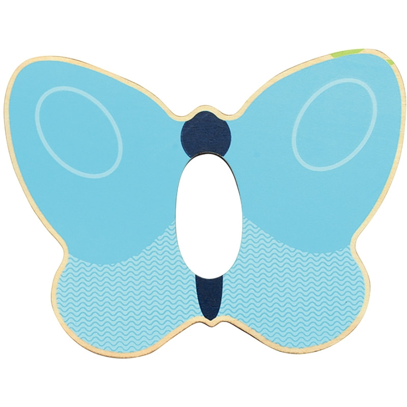 Encastrement 4 niveaux en bois, le papillon