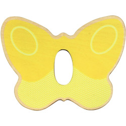 Encastrement 4 niveaux en bois, le papillon