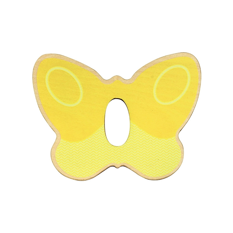 Encastrement 4 niveaux en bois, le papillon