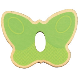 Encastrement 4 niveaux en bois, le papillon