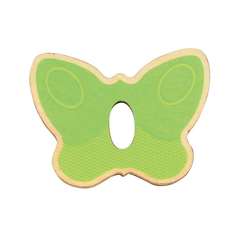 Encastrement 4 niveaux en bois, le papillon