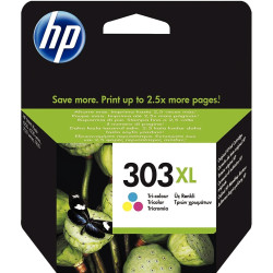 HP 303XL cartouche d'encre trois couleurs grande capacité authentique