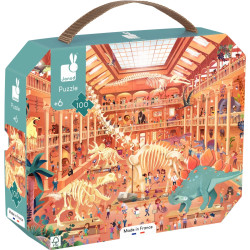Puzzle 100 pièces, musée d'histoire naturelle